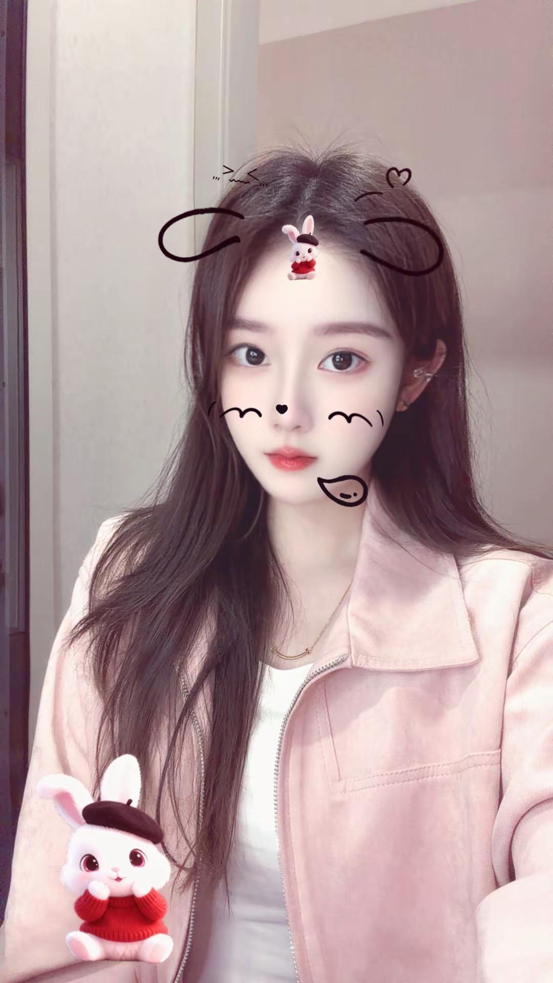 高清头像 拍同款甜妹妆 女生头像滤镜 四月 春暖花开奔你而来