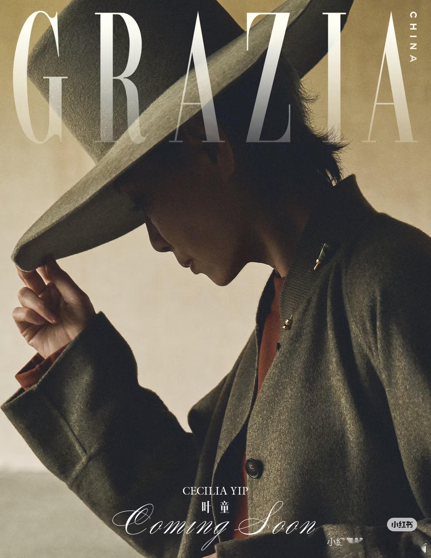 叶童姐姐《红秀GRAZIA》杂志八月刊封面揭晓，姐姐真的太有气质了浪姐万花筒浪姐
