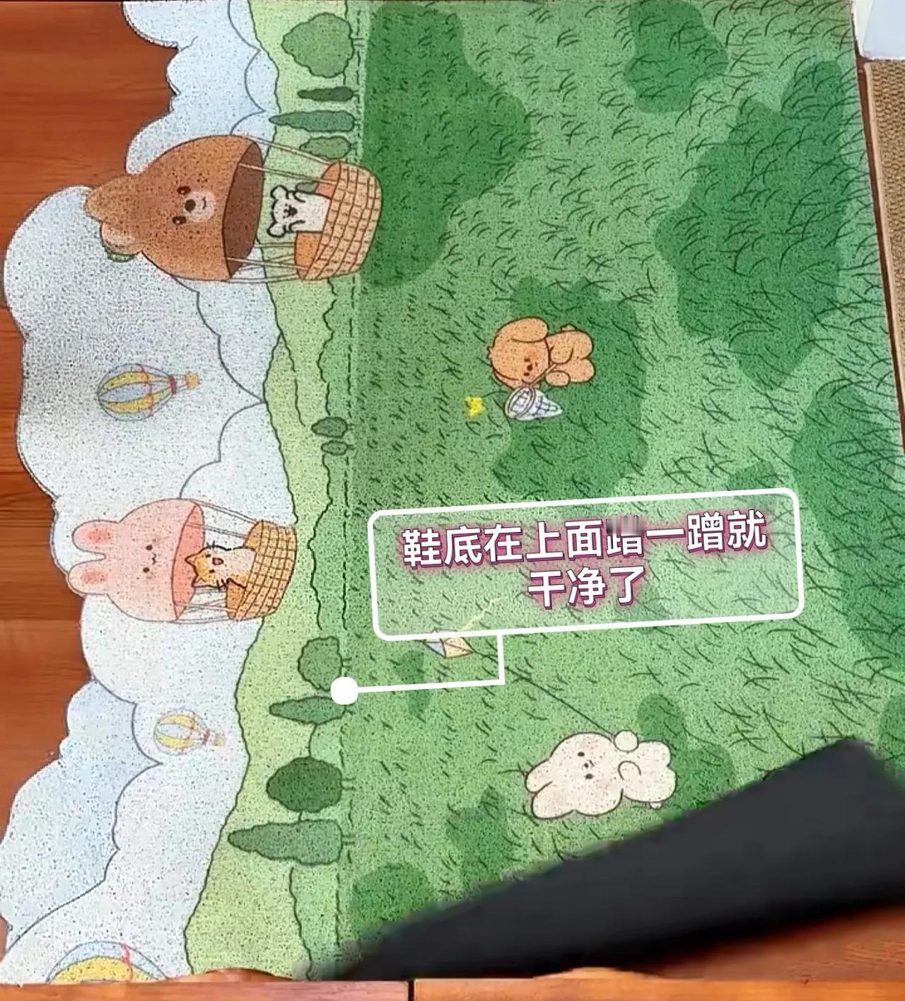 双层地垫：家门口的灰尘过滤器
日常居家打扫，最让人头疼的莫过于刚拖干净的地板，没