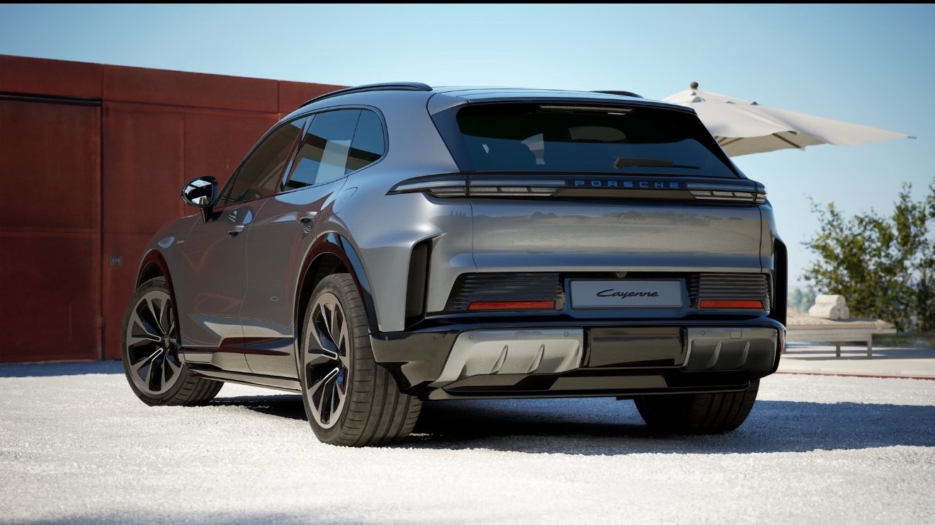 保时捷最近好像很喜欢鱼鳃一样的格栅，虽然我知道是主动格栅但真的不怎么好看