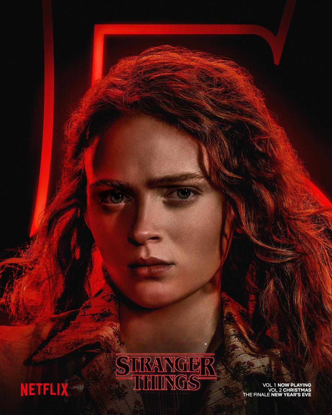 《怪奇物语》Max单人角色海报释出，终于给补上了！ 