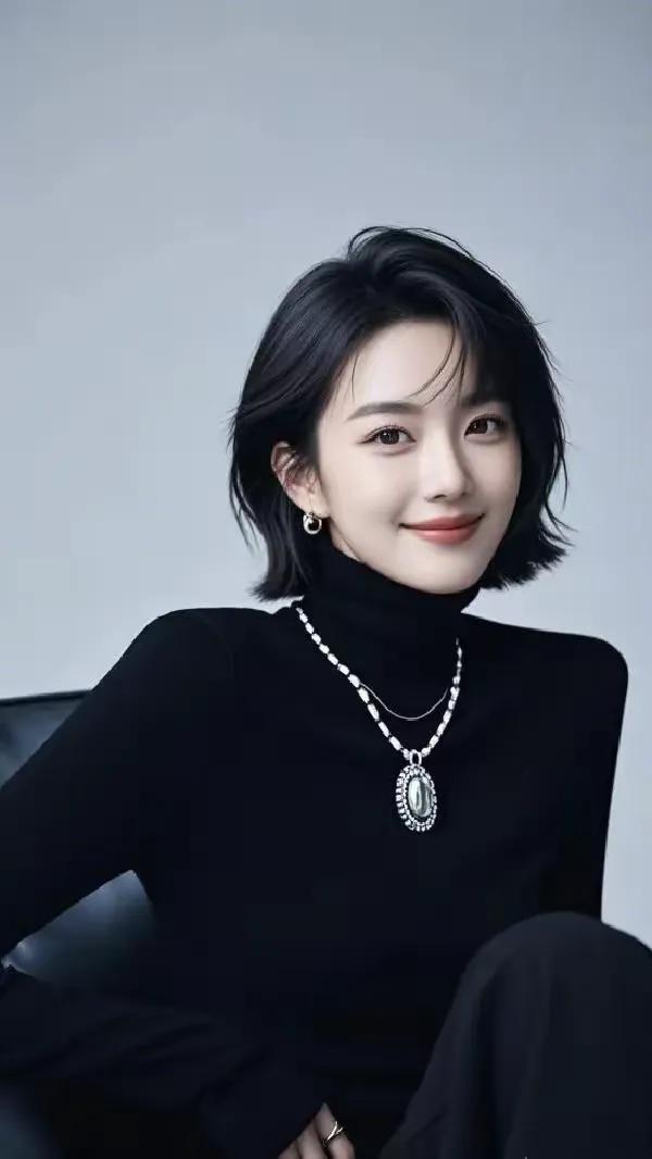 气质大方美女宛如一朵绽放在晨曦微光中的百合，身姿绰约，尽显高雅。修长而挺拔的身形