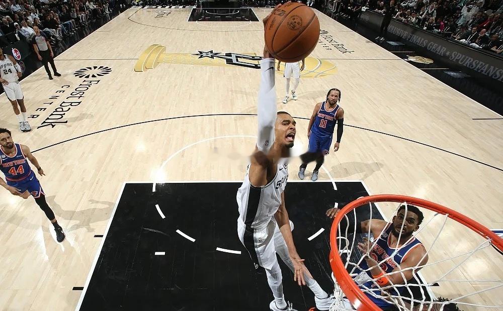 6月6日讯 NBA总决赛G2，马刺主场104-105输给尼克斯，大比分0-2落后