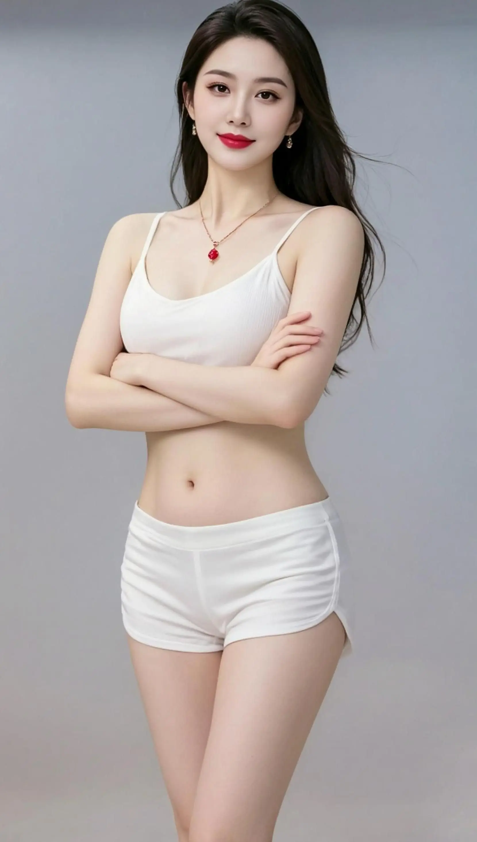 AI简约素色写真 随变ai随便玩