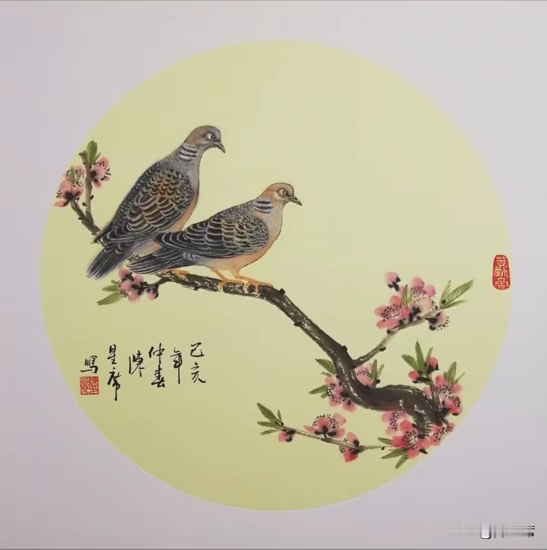 花鸟画于唐代初具规模，奠基于“妙得其真”的写生传统，分化出写实寓兴与写意两大脉络