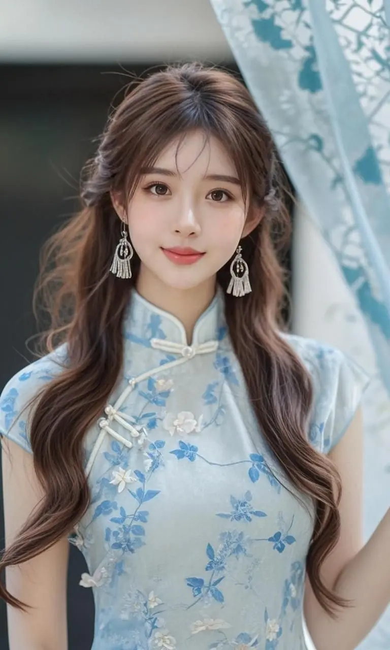 蓝韵佳人 原来ai写真可以这么美 人生总得有一套ai写真吧 谁拍谁好看...