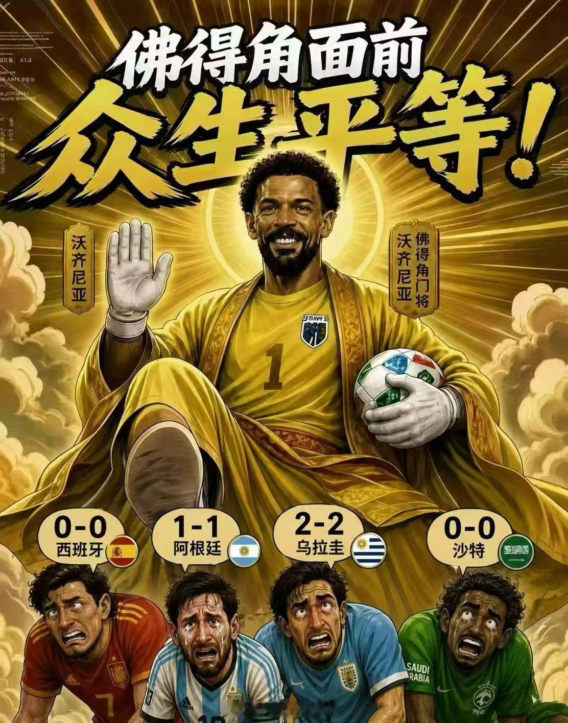 世界杯佛得角门将 封神佛得角淘汰 第一次参加世界杯得佛得角真的有点说法！！！四场