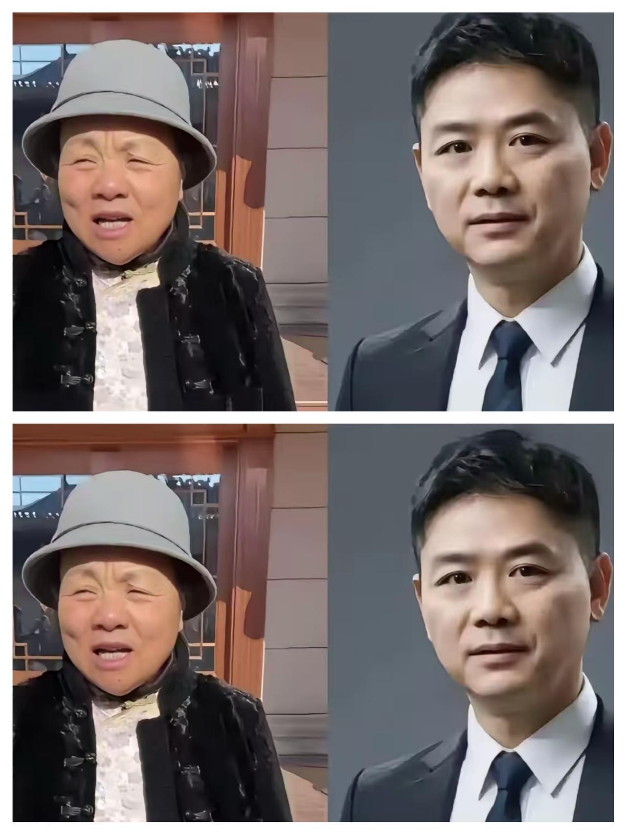 说真的，我都替刘强东妈妈着急。
 儿子身价千亿，她偏不躺平享清福，穿得朴素在京东