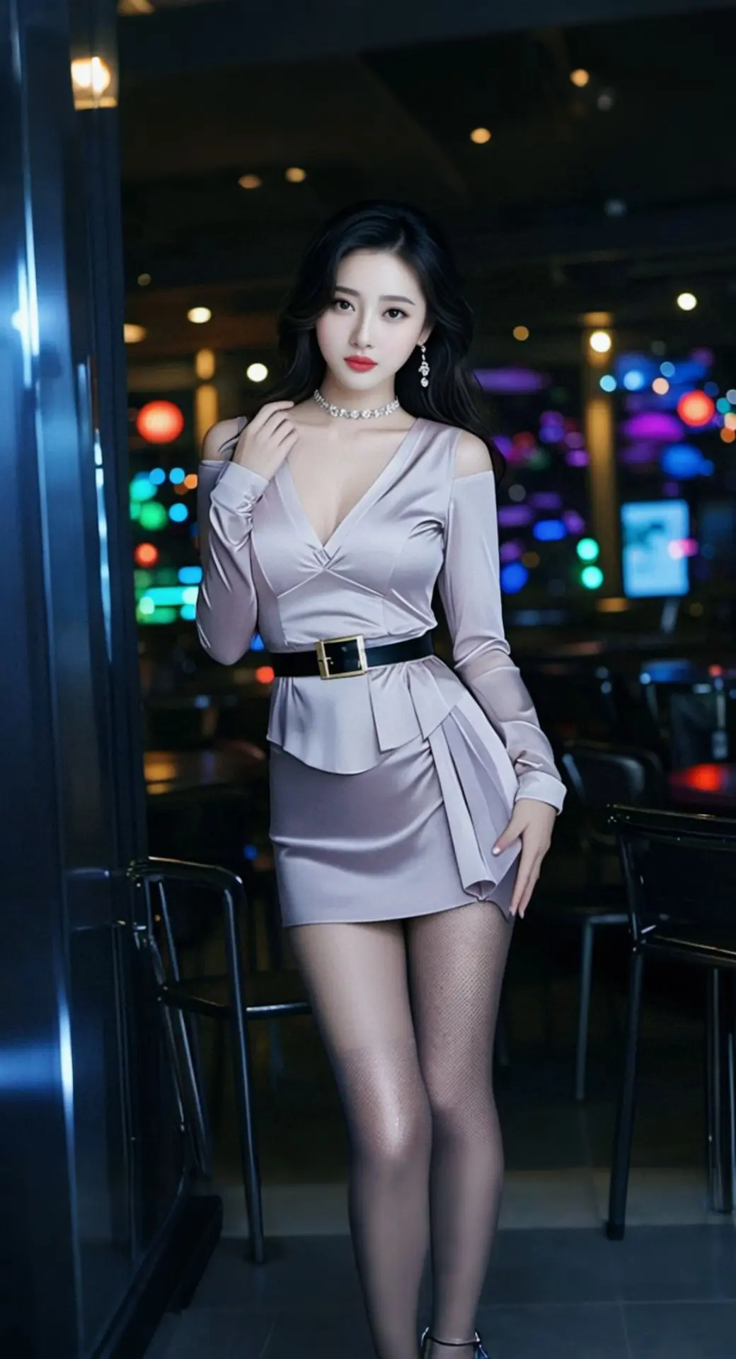 AI扩图 女生如何穿出高级感 完美身材