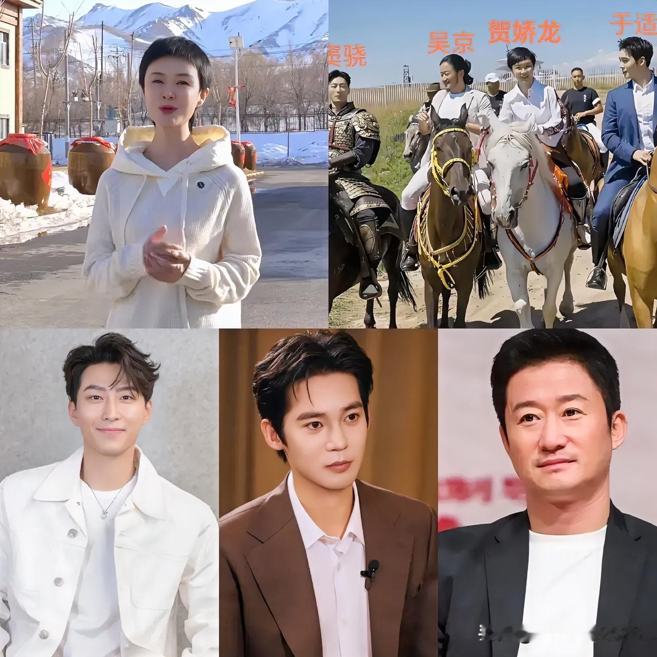 果然是戏子无情。
 
实在是没想到，
47岁的贺娇龙去世，与她合作过的吴京、于适