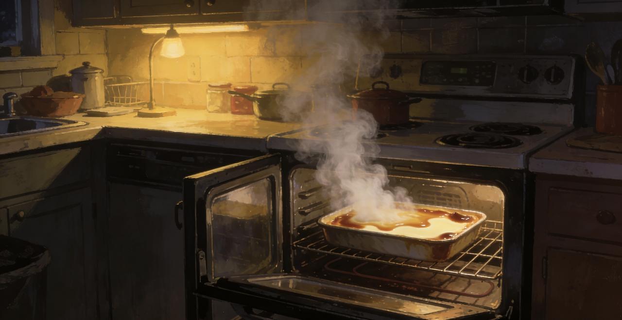 看似甜点实则药方？这碗「烤蛋奶」温暖三代人的胃

深夜的烤箱“叮”一声响
满屋飘