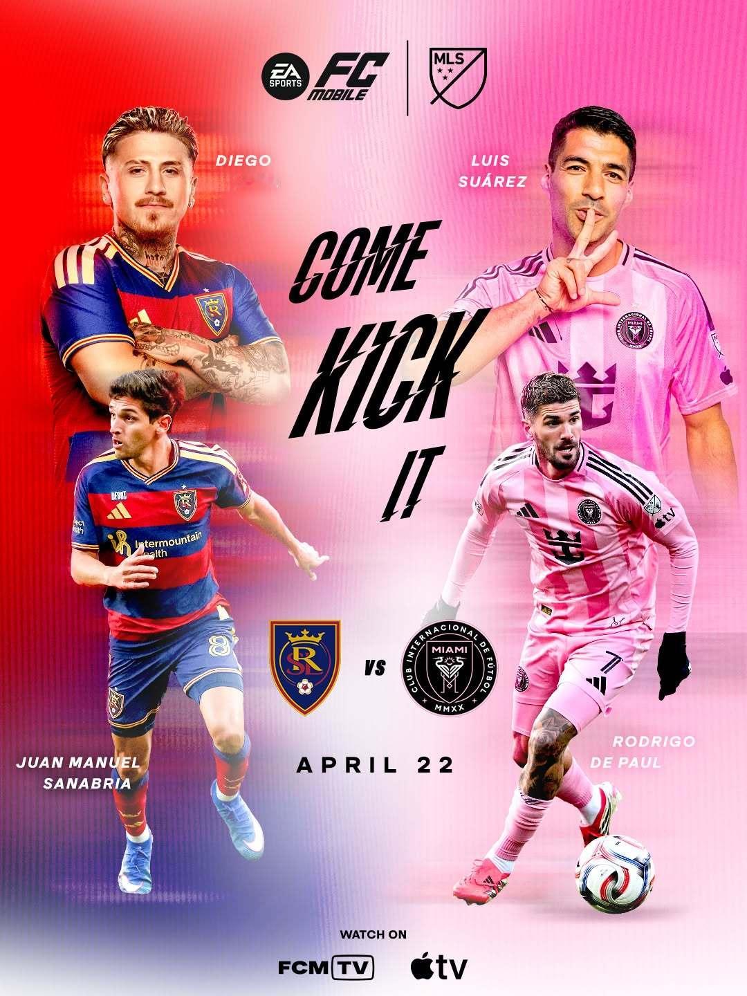 【明日比赛日看梅西】🏆 美职联常规赛第9轮🆚 皇家盐湖城vs迈阿密国际🏟️