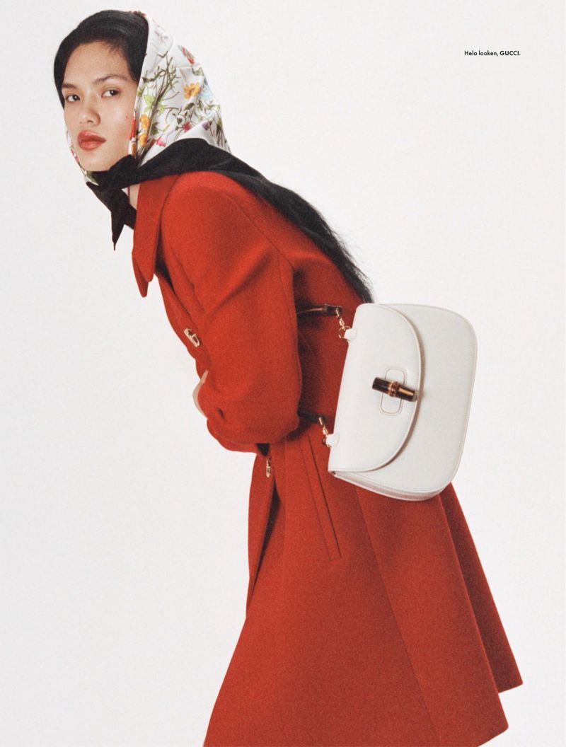 模特叶日群登上瑞典版《ELLE》2026年3月开季刊封面，来自Celine的宣传