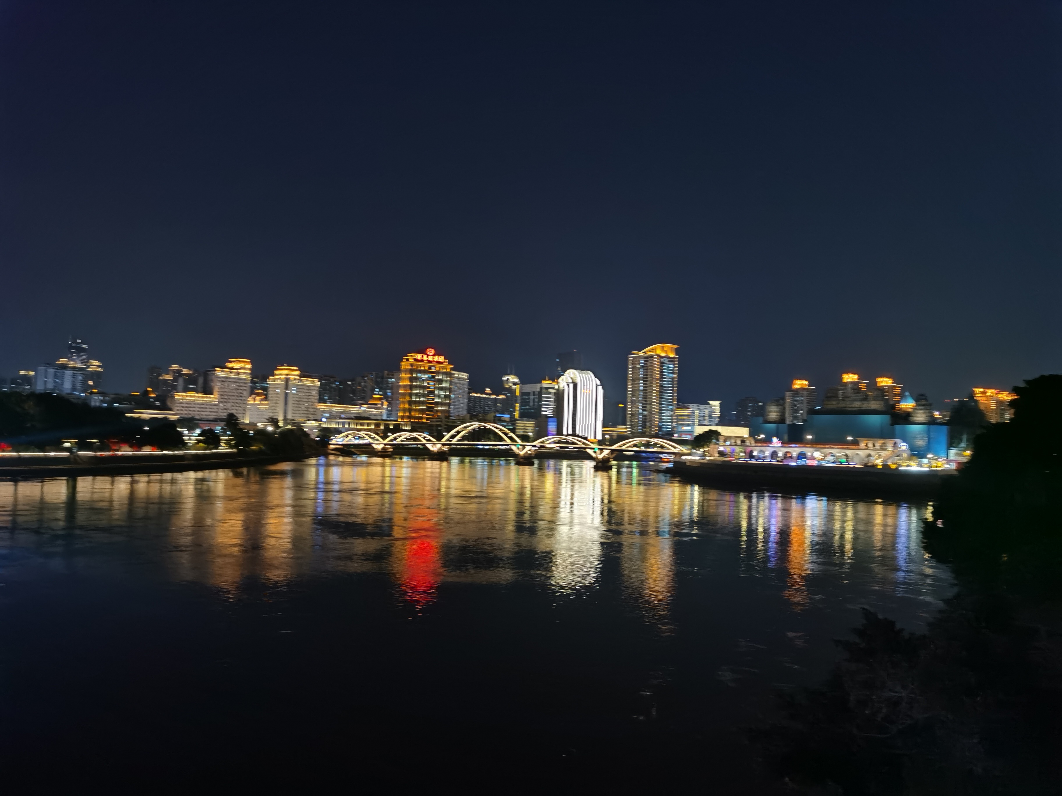 闽江夜景（烟台山） 