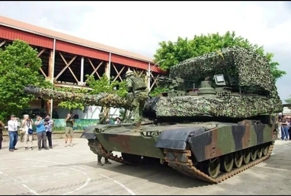 台海局势 M1A2T的新一版棚子出现在汉光42演习中。 