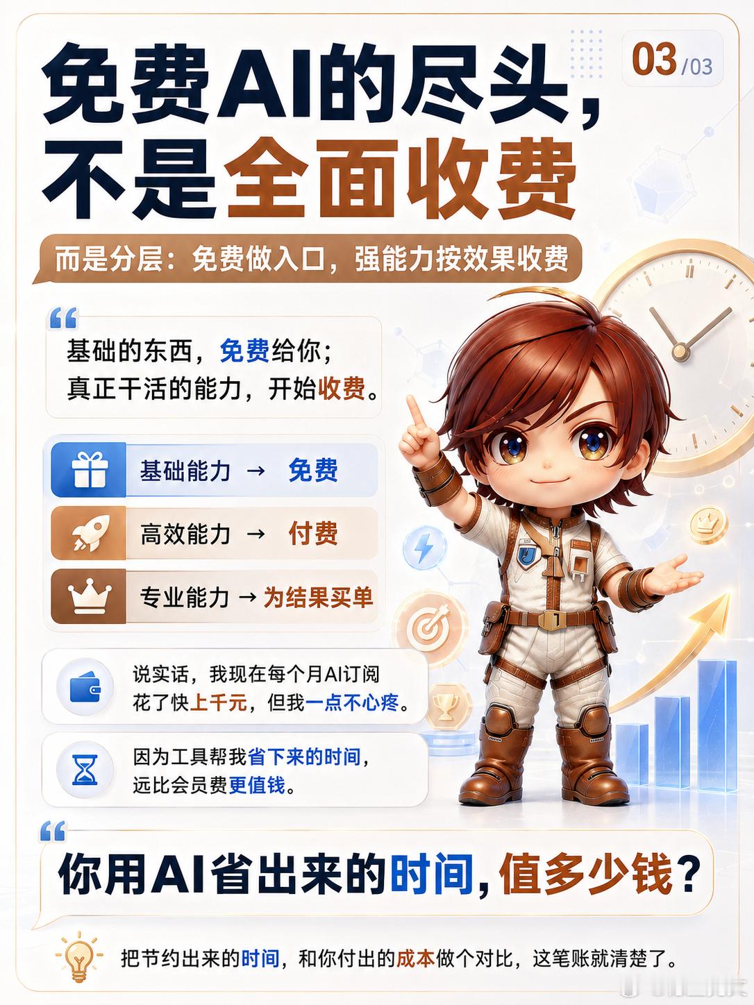 免费AI还能用多久说说我的感受吧。最近Anthropic的CEO说了句话，说软件