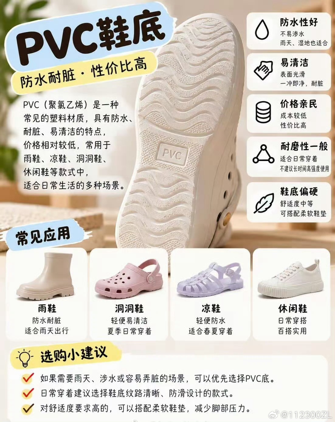 “买鞋别只看鞋面！翻过来看鞋底。” ​​​