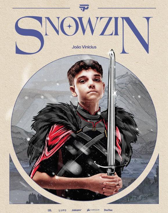 #CS2# 巴西第一CS战队paiN签下了Snow这为17岁的年轻小将snow在