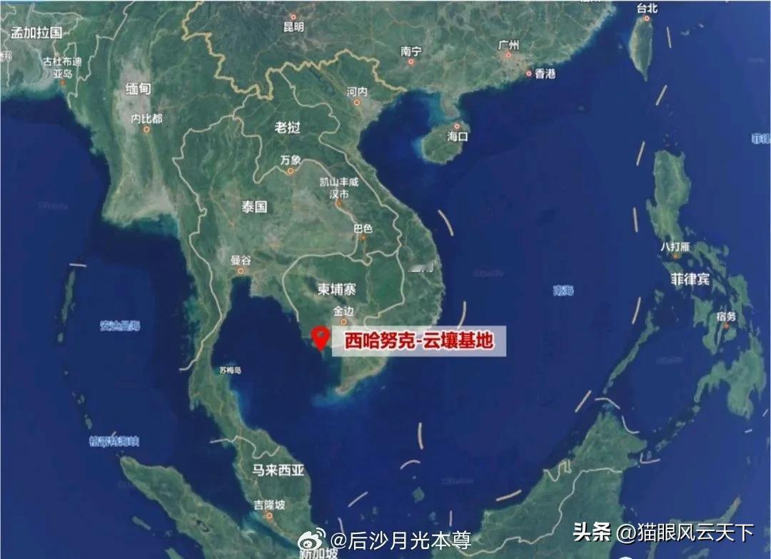 突发！中国战舰进驻柬埔寨云壤海军基地！柬国防部今天宣布：中国将向柬海军赠送两艘0
