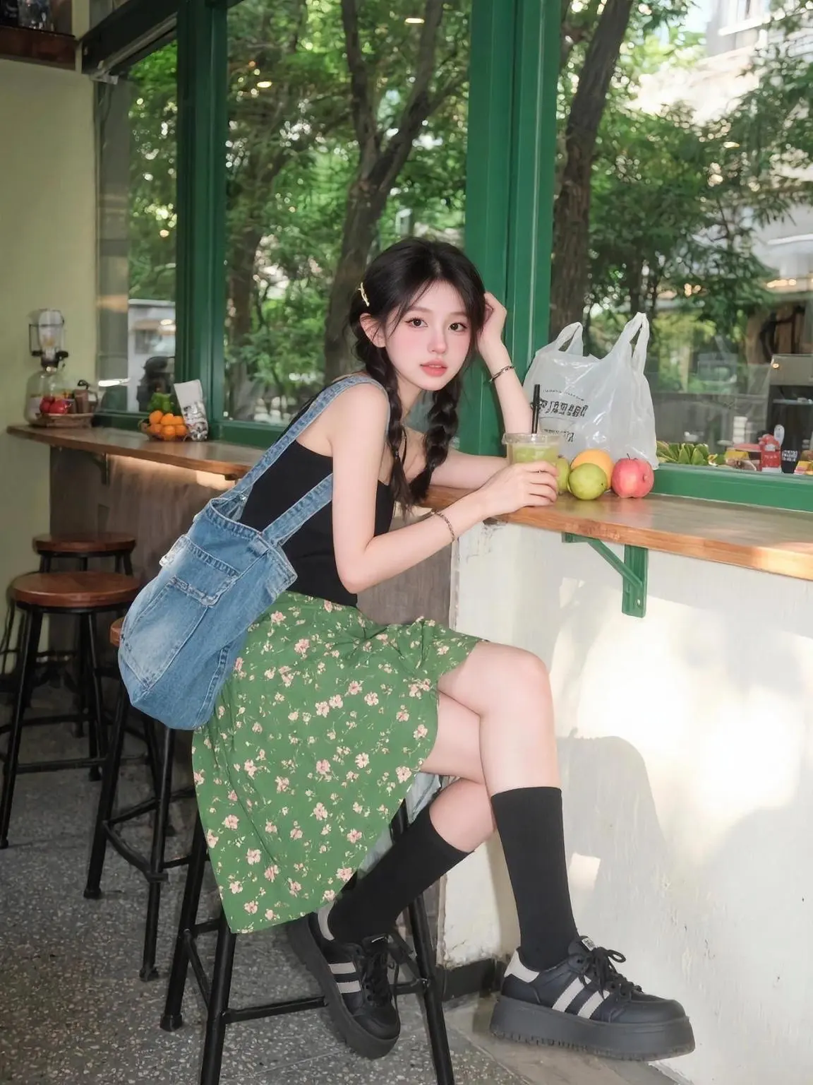 随变ai随便玩 AI绿植下生活照 ai创作 玩法合伙人计划 我在拍特效