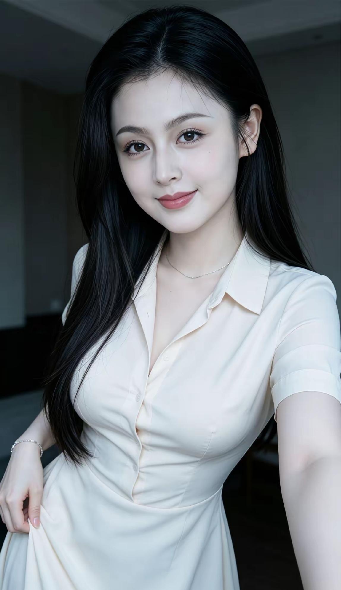 玉人如花笑，春风满面来。
