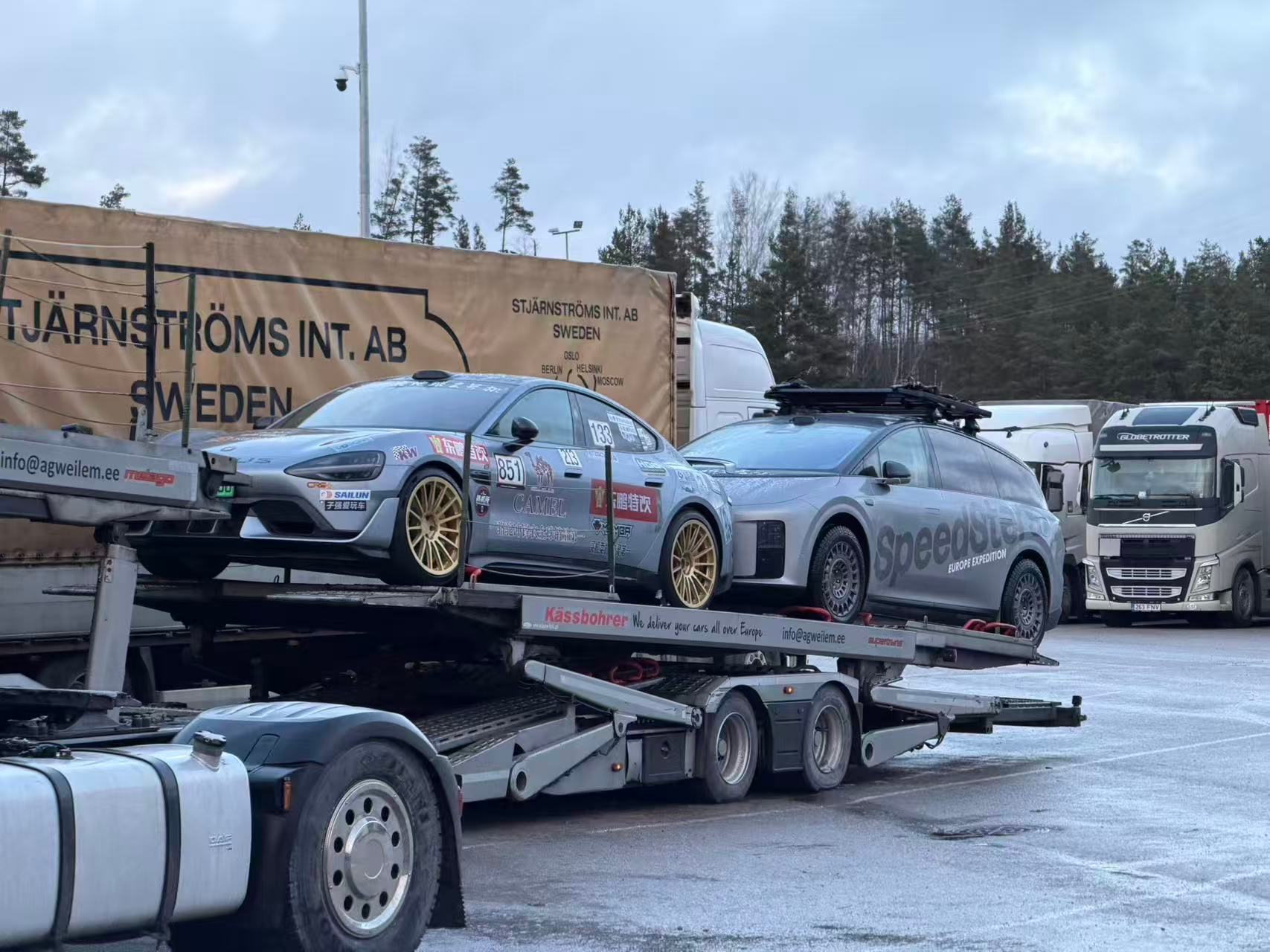 我的SU7 Ultra回国计划又得推迟了，目前应该是卡在俄欧边境。因为我上次回国