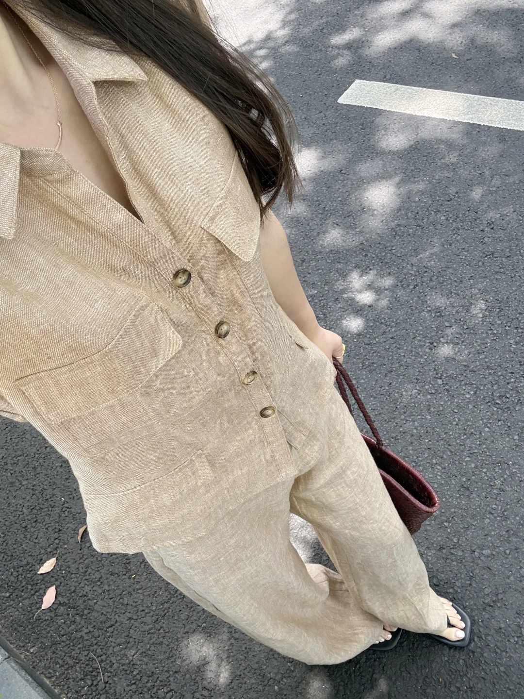 🍃今天穿亚麻