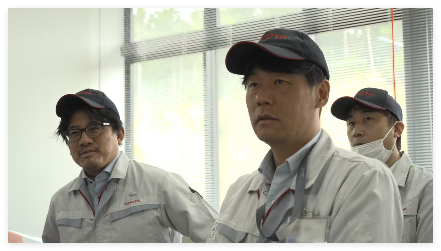 NHK昨天发给了一个节目《トヨタ変革の開発現場》，介绍如下：----------