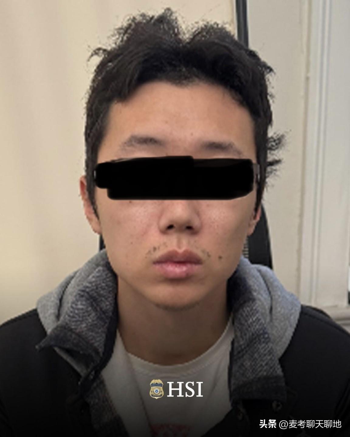 美国移民及海关执法局新奥尔良分局和路易斯安那州调查局逮捕了来自东亚的学生田嘉欣，