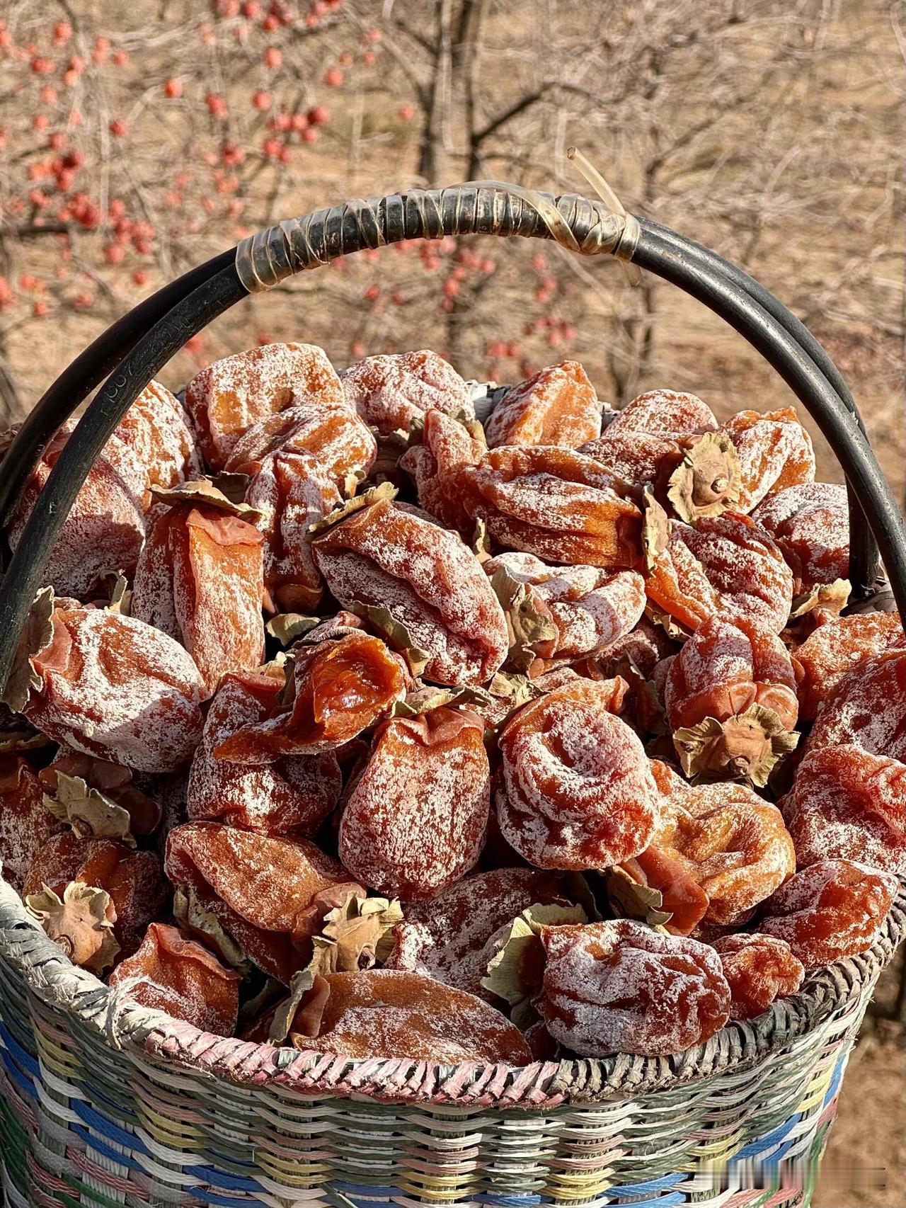 60多天等待，十几道工序，只为这一口甜蜜富平柿饼，一口爆浆流心的甜蜜
柿子品种选