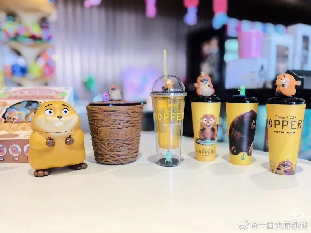 河狸变身计划周边已到影院，小动物们就很适合做成周边 