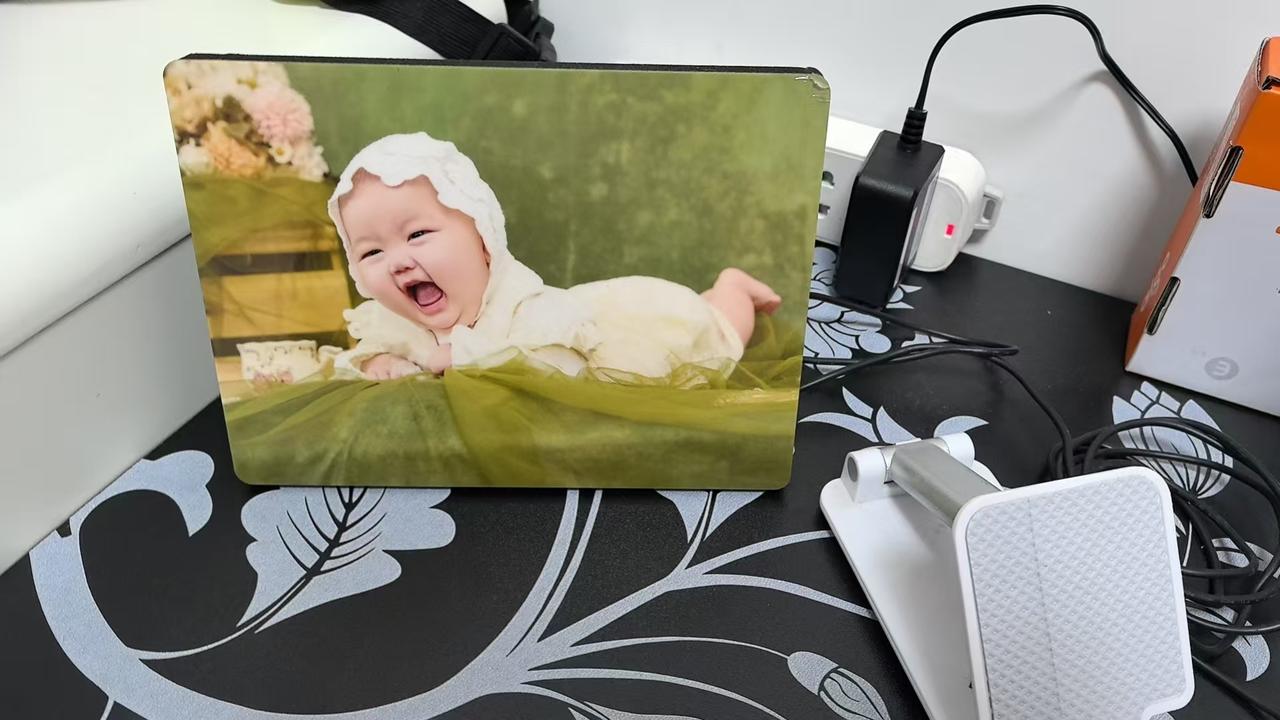 今日份的快乐源泉，是这个爱笑的小团子呀😜元气满满的微笑 今天也很幸福