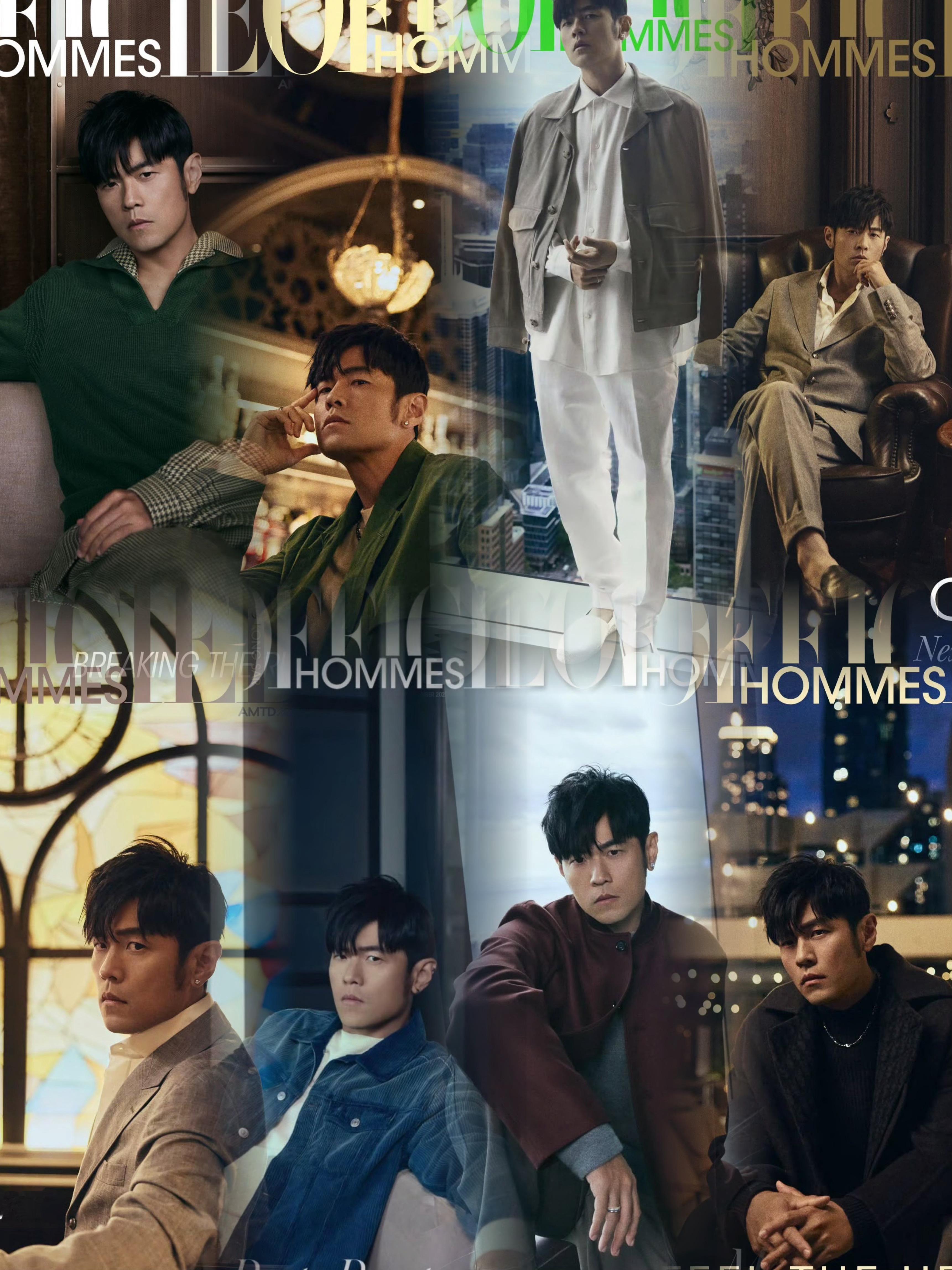 周杰伦新杂志封面在全球多地同步公开华语乐坛天王周杰伦本期登上《L'OFFICIE