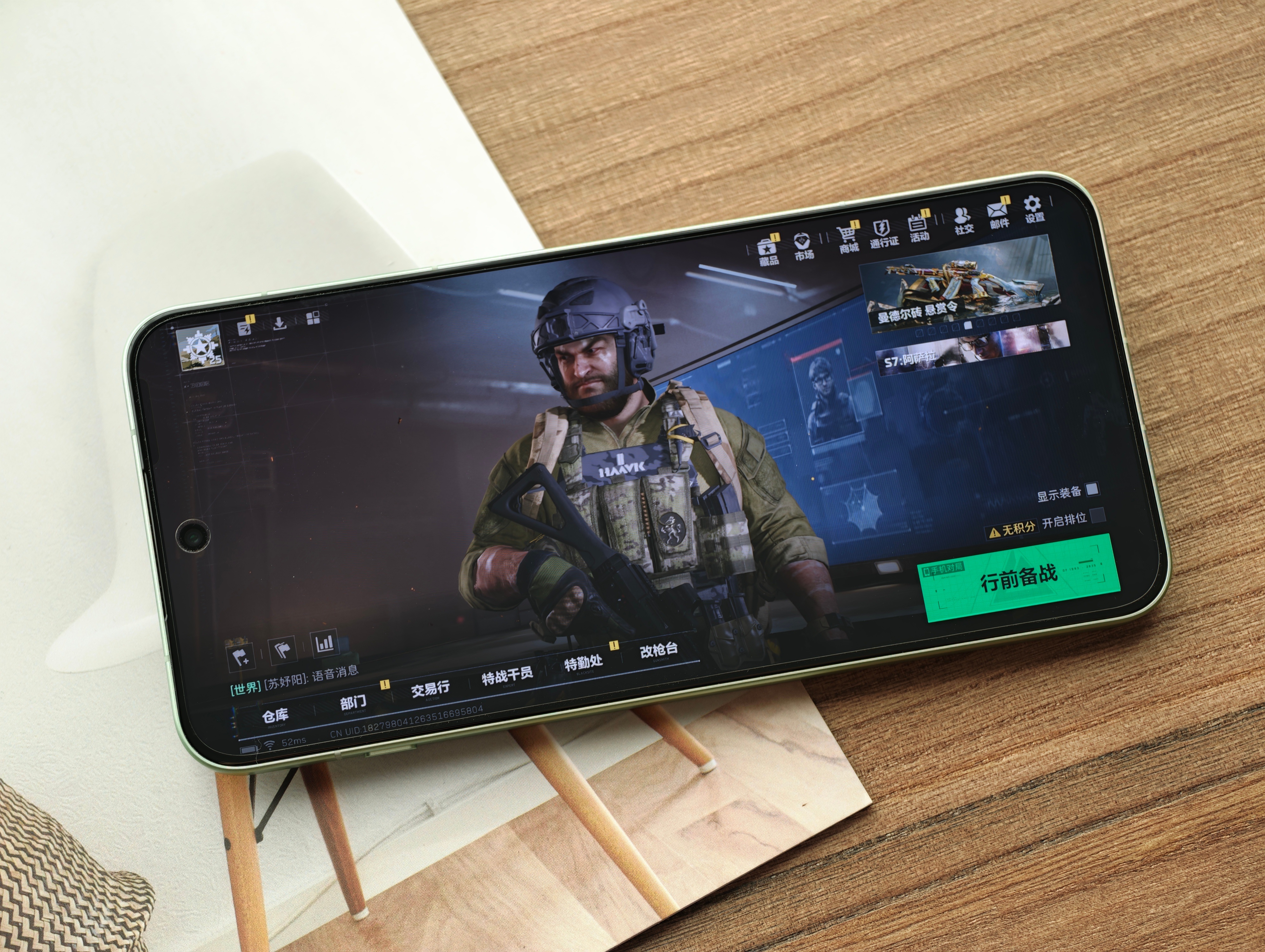 这都好几个月了，165帧的三角洲行动，居然还是一加手机独享的moment，谁用谁