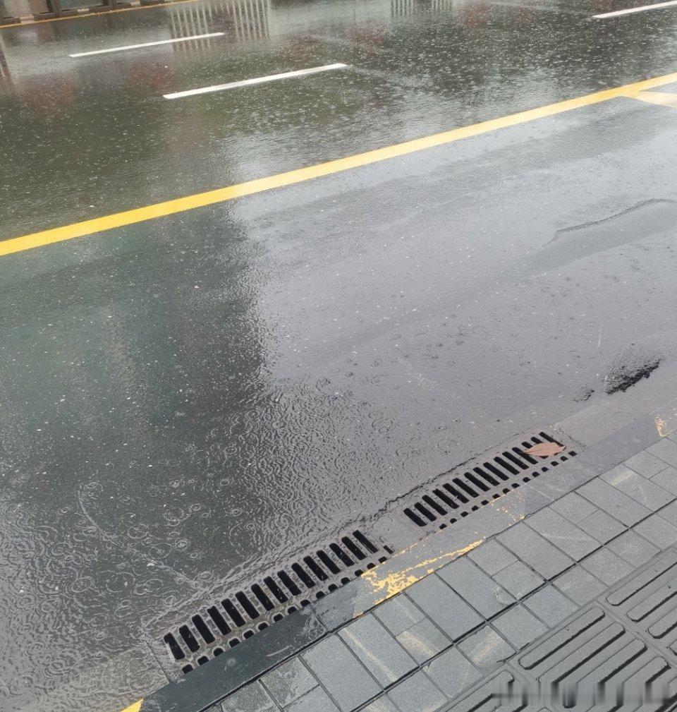每天都下这么大的雨，衣服鞋子都淋湿了。 
