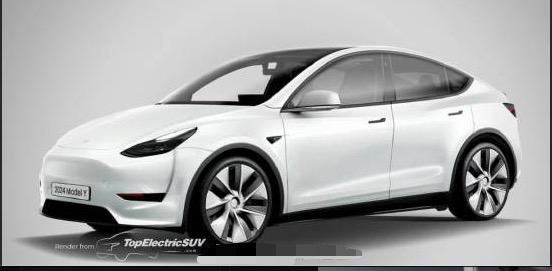 【新款特斯拉Model Y曝光，造型变化不大，还能热销吗？】
特斯拉新款Mode