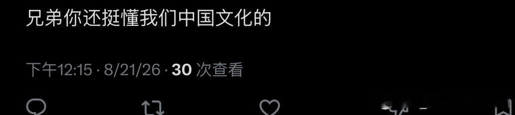 因为兄弟我是中国人啊，大兄弟