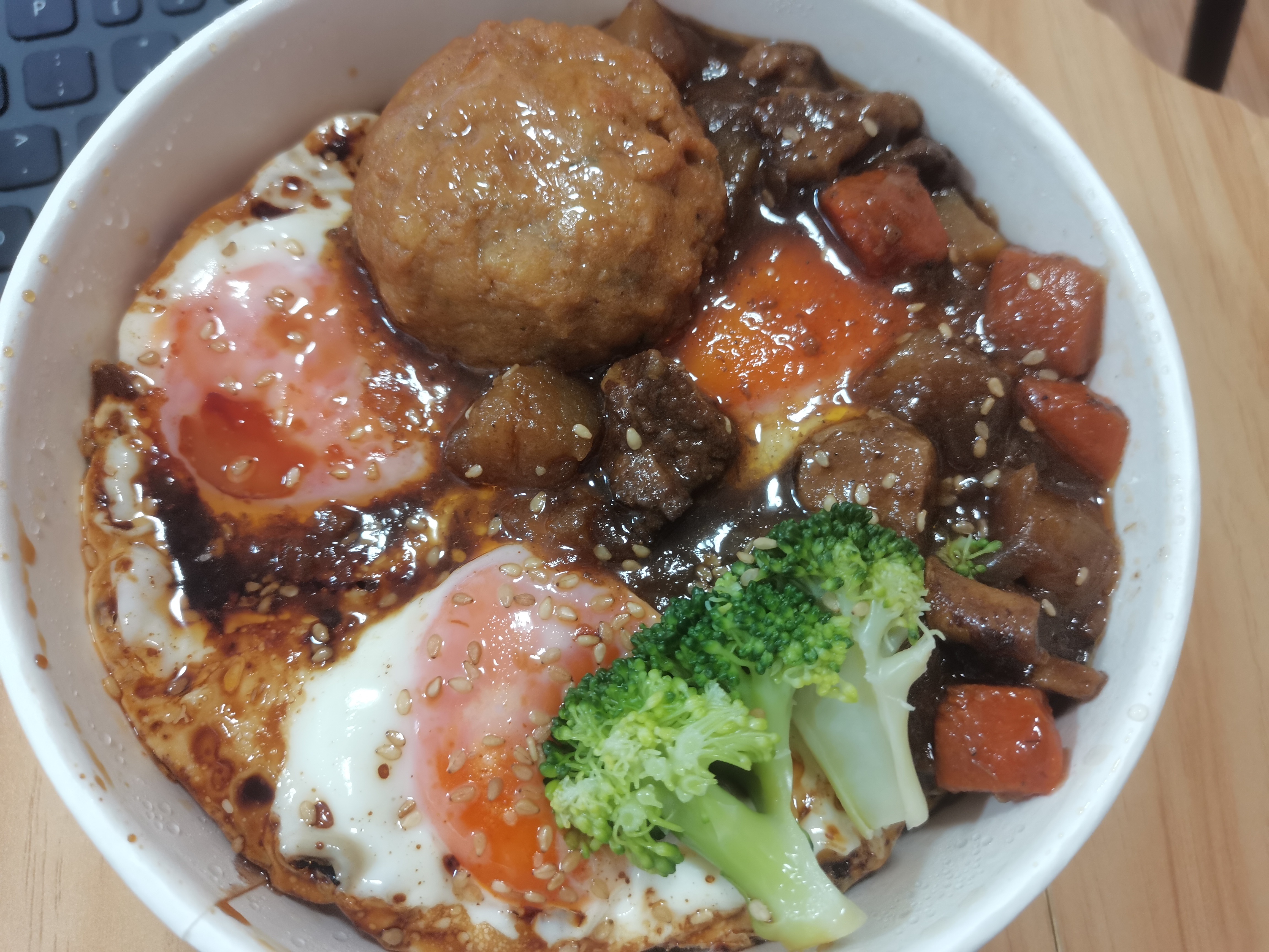🐑铁，今日晚饭牛肉饭，大家吃了什么 