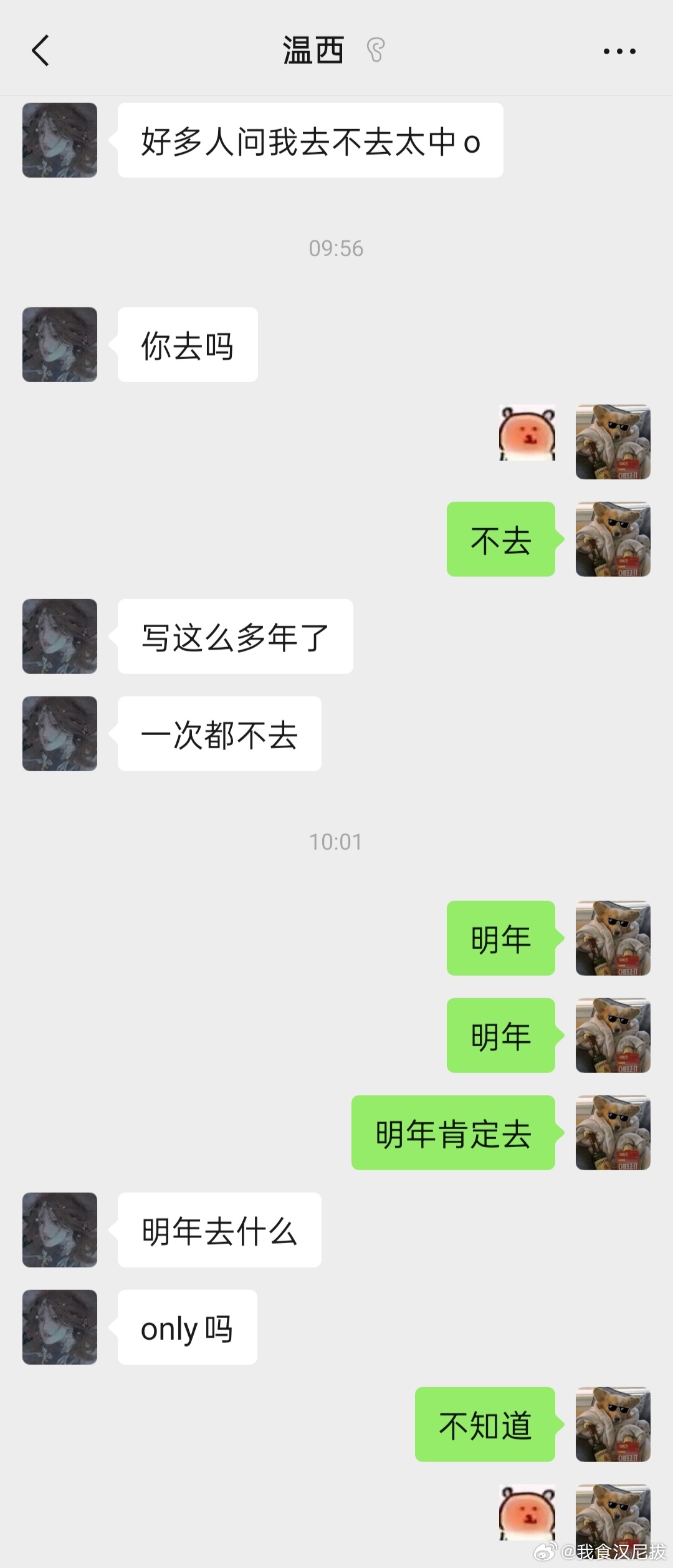 博主每年去线下计划belike： 