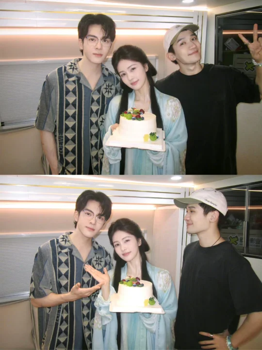 白鹿曾舜晞你们甜吧‼️梁永棋看戏就好🤣