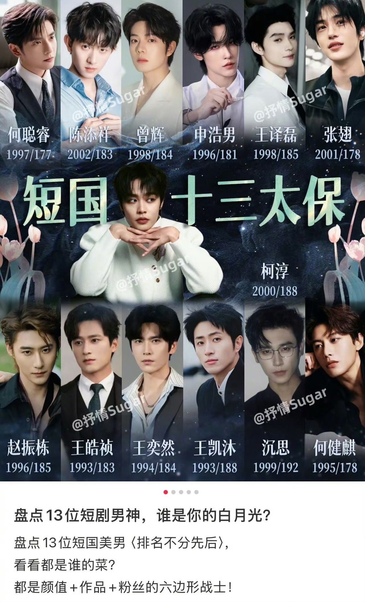 短剧美男盘点，有你喜欢的吗？ ​​​