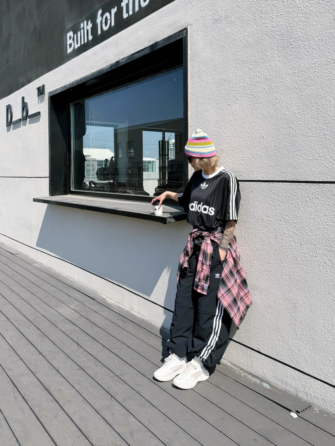 今天是adidas女孩