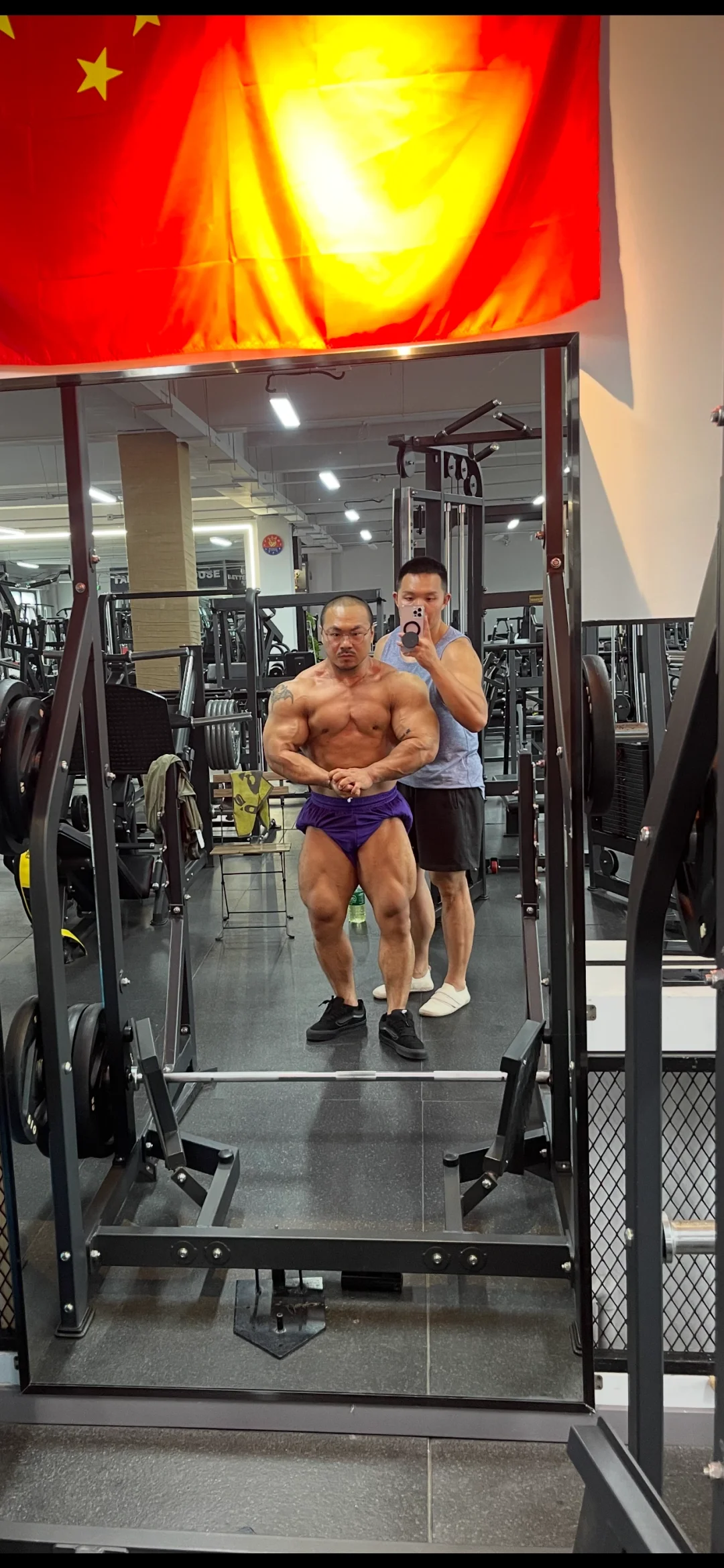 这肌肉能不能快点掉没……