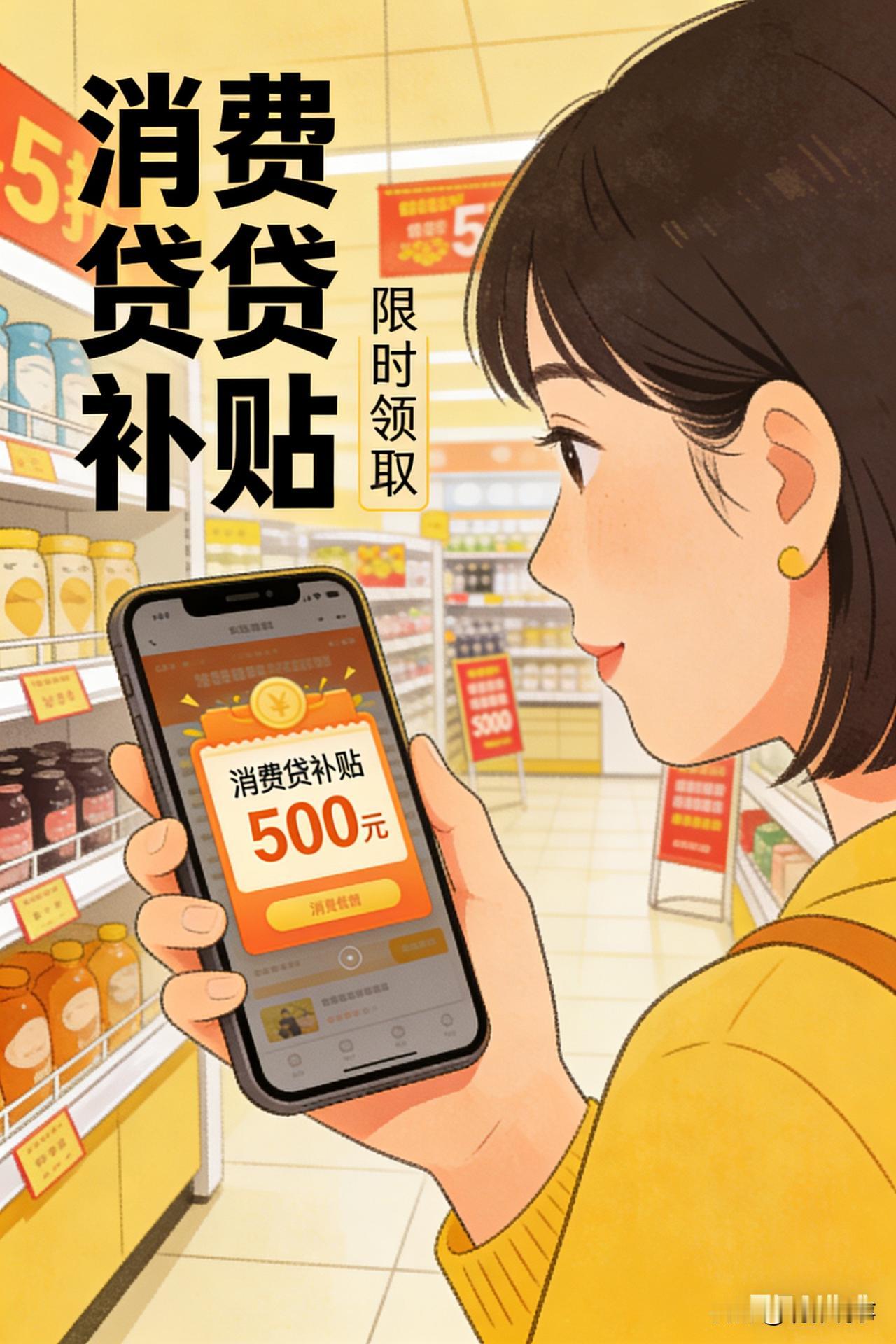 消费贷“国补”重磅升级！助力“买买买”更省钱。据悉，今年的“个人消费贷款贴息政策