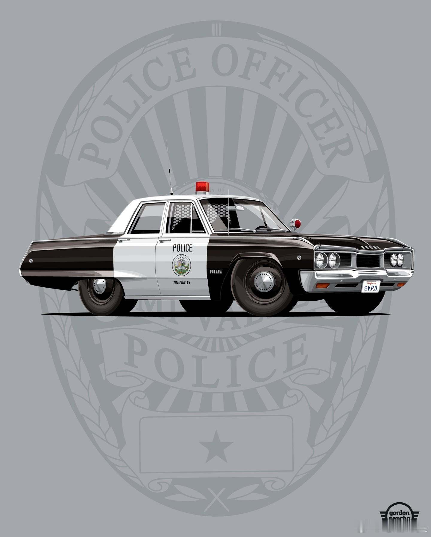 我与汽车的日常  美国SVPD警车🚓Simi Valley Police De