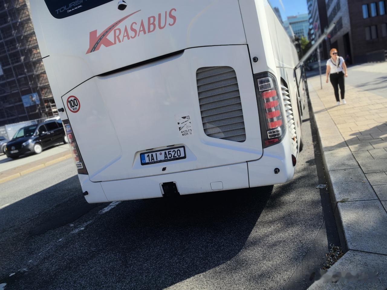 欧洲德国旅行中乘坐的大客车（50座）