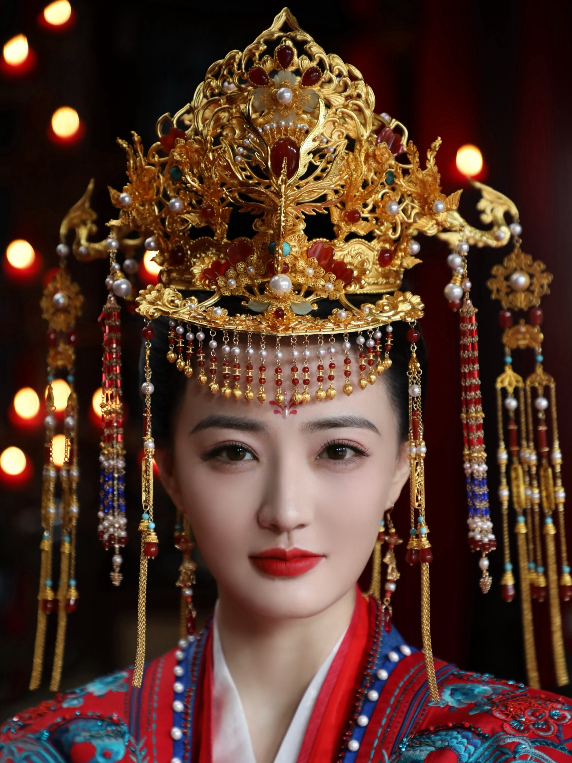 #徐璐[超话]##徐璐的备忘璐#XL【影视】记录📝婚服妆造(四)剧名:《披荆斩