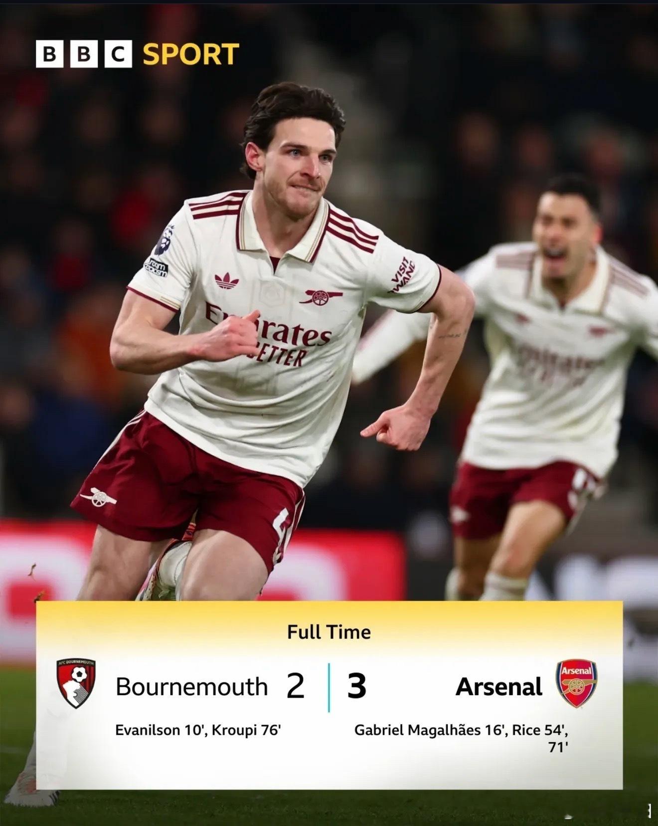 英超联赛伯恩茅斯vs阿森纳阿森纳从赛季开始就不断遇到伤病，前场伤完后场伤，在这个