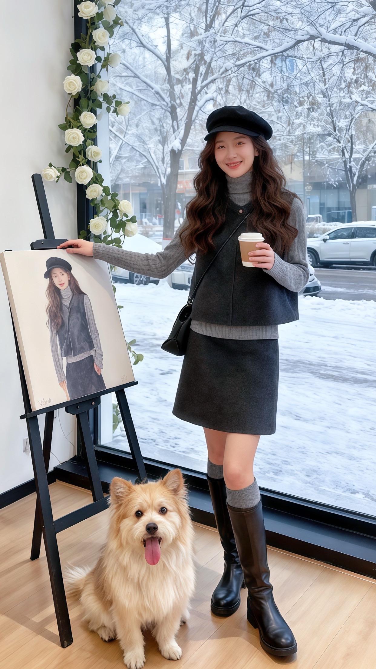 秋冬穿搭实用主义 把秋冬专属氛围穿上身 小个子秋冬穿搭 韩系穿搭 好喜...