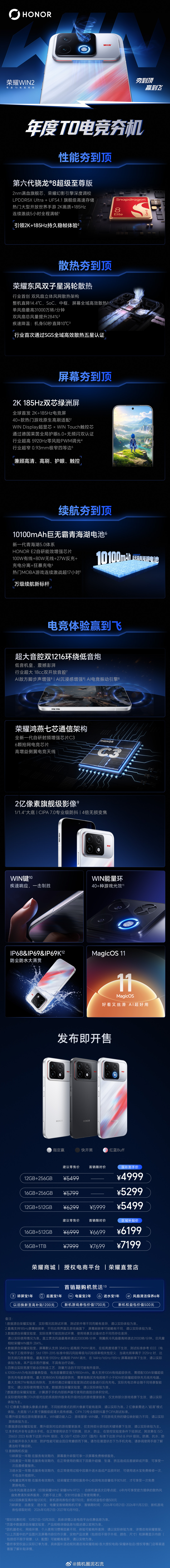 荣耀WIN2国补4999起 这个价格可以说很有竞争力了吧，用过一代，游戏表现还是